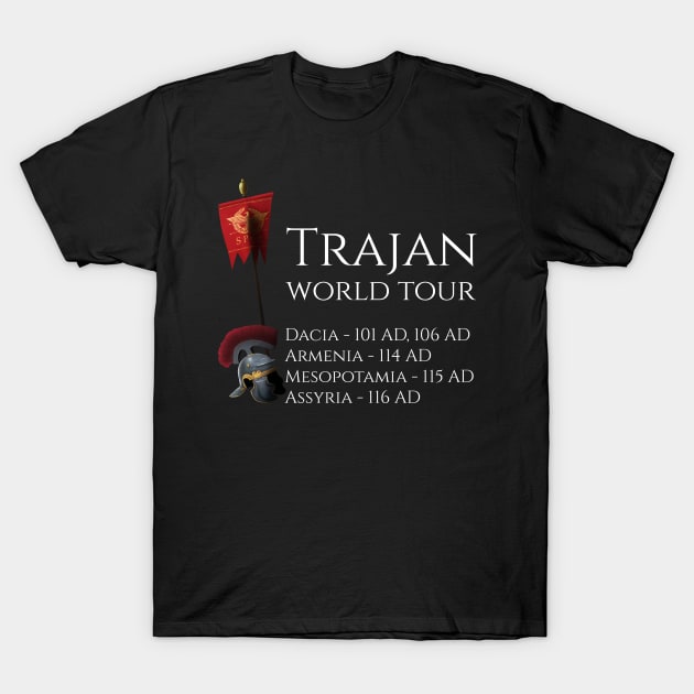 Trajan World Tour T-Shirt by Styr Designs